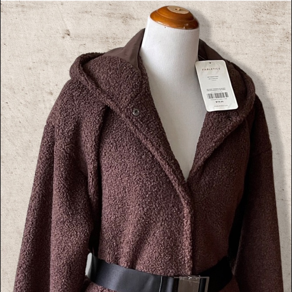 Brand-new Fabletics Fleece Coat L